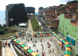 Beginning in the early 2000s, public spaces, such as libraries, medical centers and parks, and transportation systems were constructed within the neighborhoods of Medellin, Colombia, that were plagued by violence, insecurity and poverty.