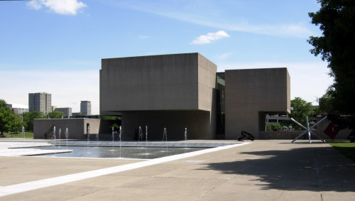 Everson Museum rear
