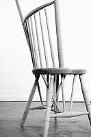 Detail, Rod-Back Side Chair (2013). Courtesy of Volume Gallery