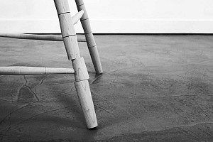 Detail, Step-Down Armchair (2013). Courtesy of Volume Gallery