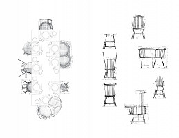 Mixed Media Plan, Wrong Chairs (2013)