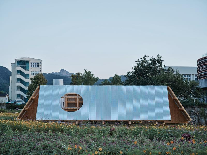 The Outdoor Room, Pavilion at the Seoul Biennale of Architecture and Urbanism (2023), Seoul, Sout...