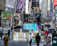 Love Letters designed by Soft-Firm, the winning entry for 2021 Times Square Design Competition.