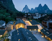 Aerial view of XY Yunlu Hotel