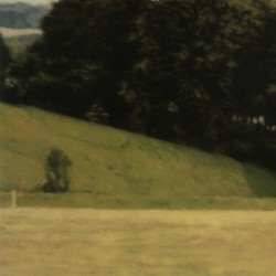 Detail from: Gerhard Richter, Apfelbäume, Oil on canvas 62x83cm (1987)