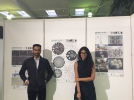 L to R: Dynamic Balance team members Vardhan Mehta and Syracuse Architecture student Shaguni Gupt...