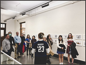 Architecture Ambassador providing tour