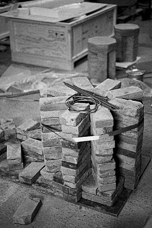 Brick Casts by Bram Vanderbeke. Photography by Amber Vanbossel. Featured in the Trial and Error issue of DISTIGMO.