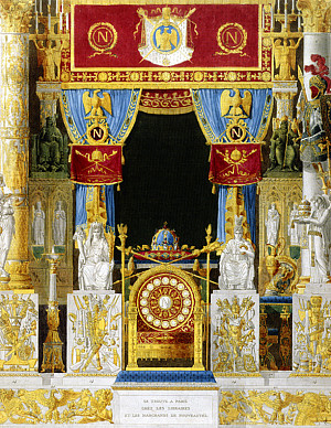 Charles Percier, Court Architect