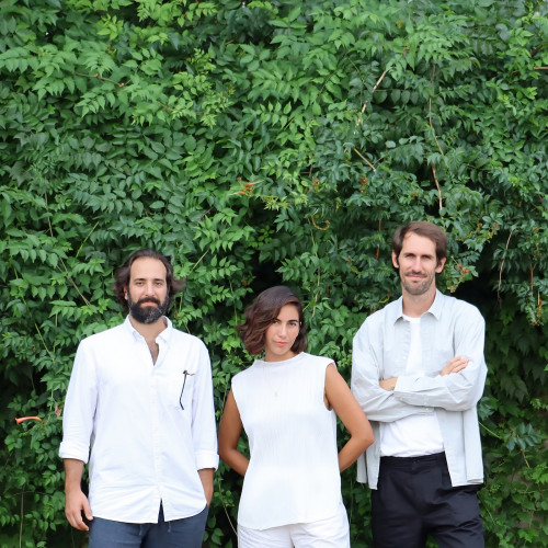 From left: Juan Medina, Laura Salazar and Pablo Sequero of salazarsequeromedina