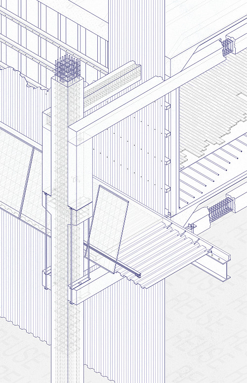 YYarehouse - Macro-scale concrete reuse