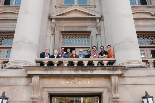 L to R: R. Lafferty, J. Lafferty, J. Leyssene, L. Perez, S. Burger Sullivan, A. Sullivan, D. Tadiar, A. Chukhman, A. Sheraden, S. Tam